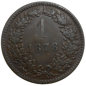 František Jozef I. 1 grajciar 1878 bz