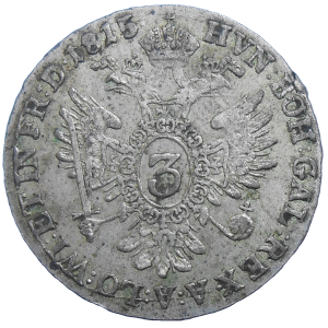 František II. 3 grajciar 1815 V