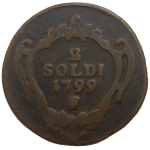 František II. 2 Soldi 1799 F