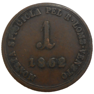 František Jozef I. 1 Soldo 1862 A