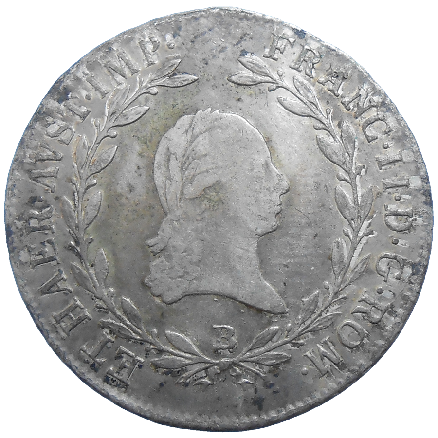 František II. 20 grajciar 1806 B František II. 20 grajciar 1806 B
