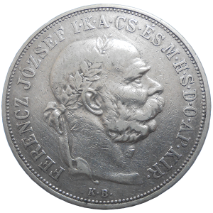 František Jozef I. 5 Koruna 1900 KB
