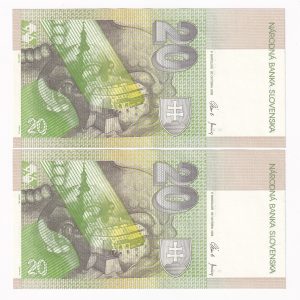 20 Korún 2006 V čísla po sebe