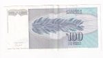 Juhoslávia 100 Dinara 1992