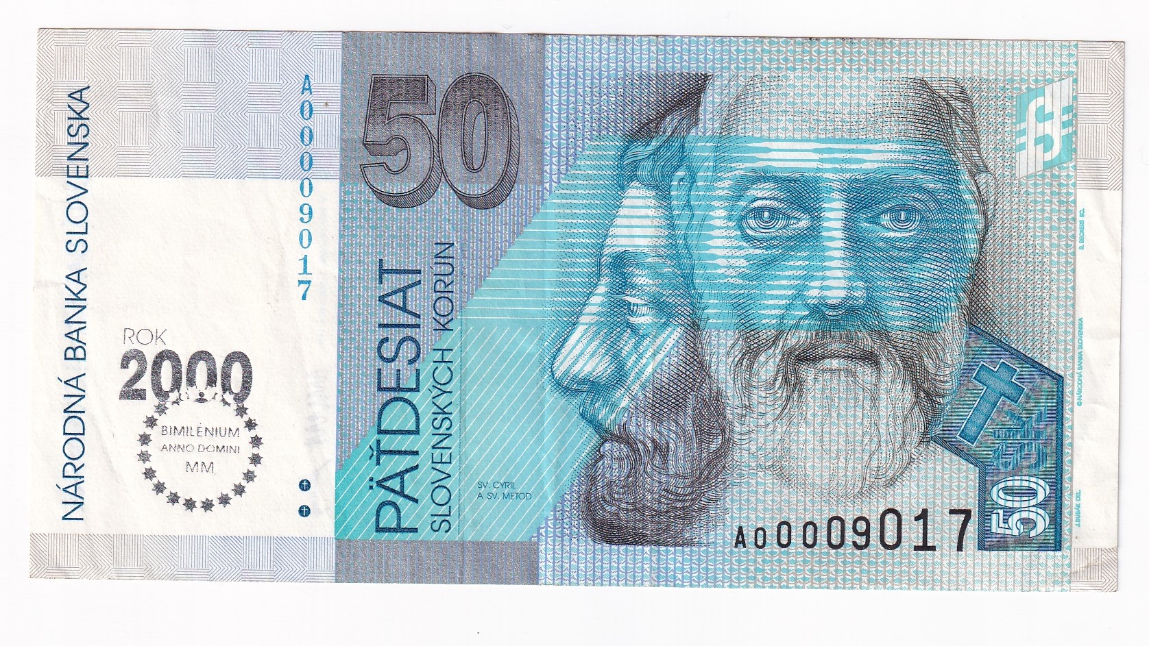 50 Korún 1993 Bimilénium 50 Korún 1993 Bimilénium