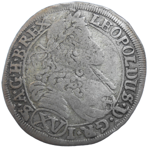 Leopold I. XV grajciar 1685 BW