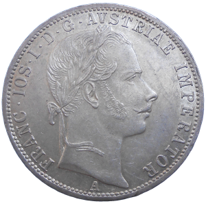 František Jozef I. 1 zlatník 1861 A