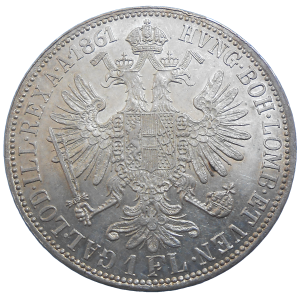 František Jozef I. 1 zlatník 1861 A