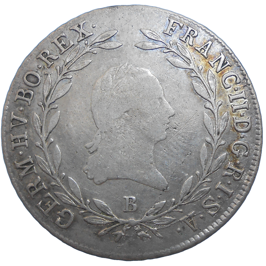 František II. 20 grajciar 1804 B František II. 20 grajciar 1804 B