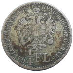 František Jozef I. 1/4 zlatník 1859 A
