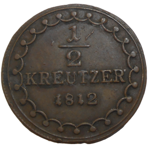 František II. 1/2 grajciar 1812 S