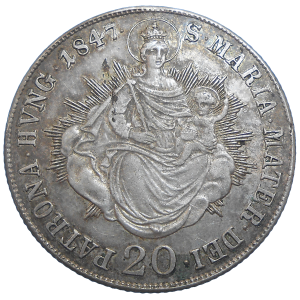Ferdinand V. 20 grajciar 1847 B