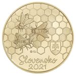 5 Euro 2021 Včela medonosná
