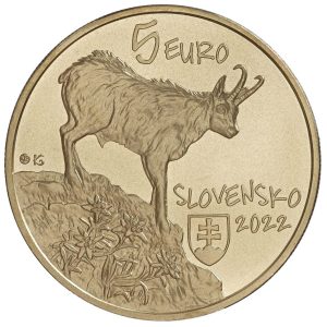 5 Euro 2022 Kamzík vrchovský tatranský