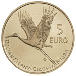 5 Euro 2023 Bocian čierny