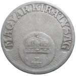 Maďarsko 10 Fillér 1927 BP
