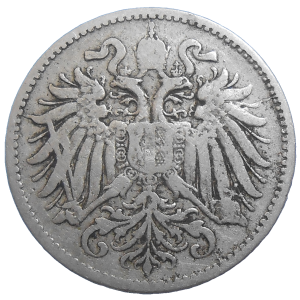 František Jozef I. 10 Heller 1893 bz