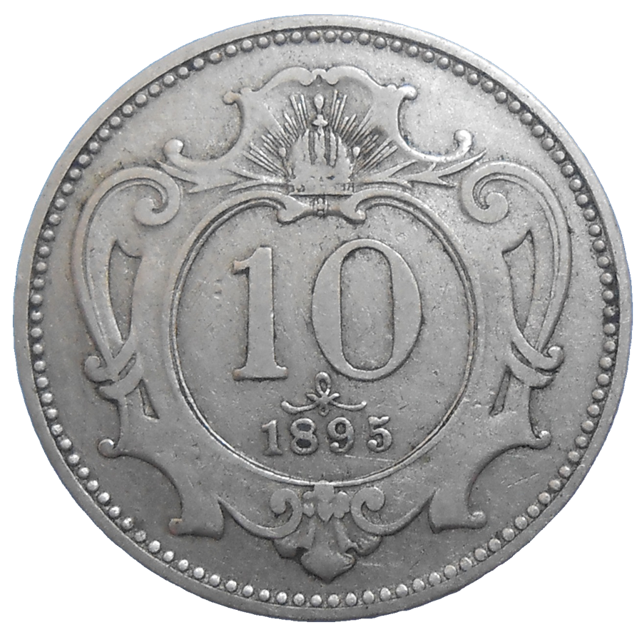 František Jozef I. 10 Heller 1895 bz František Jozef I. 10 Heller 1895 bz