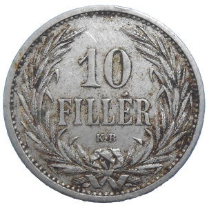 František Jozef I. 10 Fillér 1909 KB