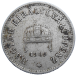 František Jozef I. 10 Fillér 1909 KB