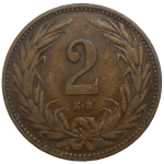 František Jozef I. 2 Fillér 1909 KB