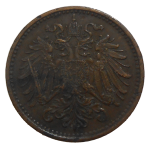 František Jozef I. 1 Heller 1894 bz