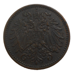 František Jozef I. 1 Heller 1902 bz