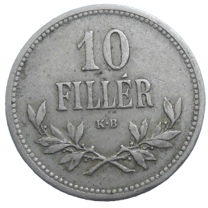 František Jozef I. 10 Fillér 1915 KB