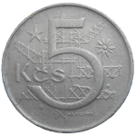 5 Koruna 1974