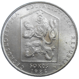 50 Kčs 1986 Český Krumlov