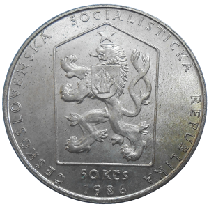 50 Kčs 1986 Praha