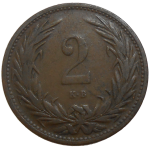 František Jozef I. 2 Fillér 1906 KB