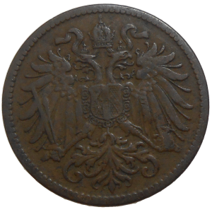 František Jozef I. 2 Heller 1898 bz