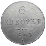 František Jozef I. 6 grajciar 1849 A
