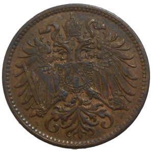 František Jozef I. 2 Heller 1900 bz