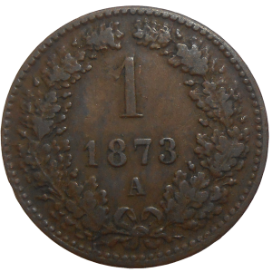 František Jozef I. 1 grajciar 1873 A
