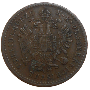František Jozef I. 1 grajciar 1873 A
