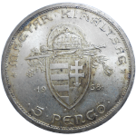 Maďarsko 5 Pengo 1938