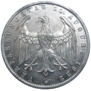 Nemecko 3 Mark 1922 A