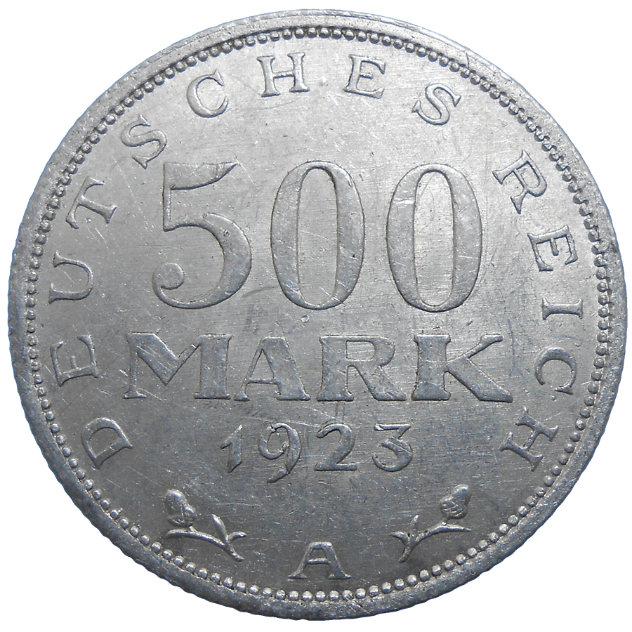 Nemecko 500 Mark 1923 A Nemecko 500 Mark 1923 A