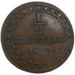 František II. 1/2 grajciar 1812 S