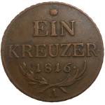 František II. 1 grajciar 1816 A