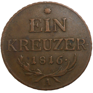 František II. 1 grajciar 1816 A