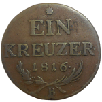 František II. 1 grajciar 1816 B