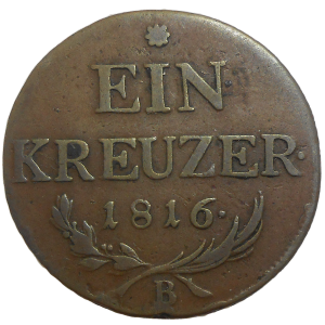 František II. 1 grajciar 1816 B