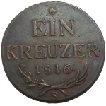 František II. 1 grajciar 1816 S