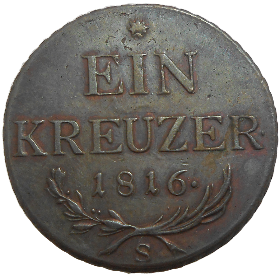 František II. 1 grajciar 1816 S František II. 1 grajciar 1816 S