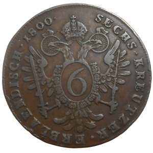 František II. 6 grajciar 1800 B