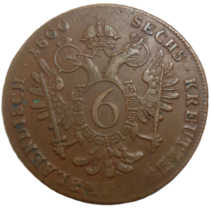 František II. 6 grajciar 1800 S
