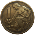 1 Koruna 1963